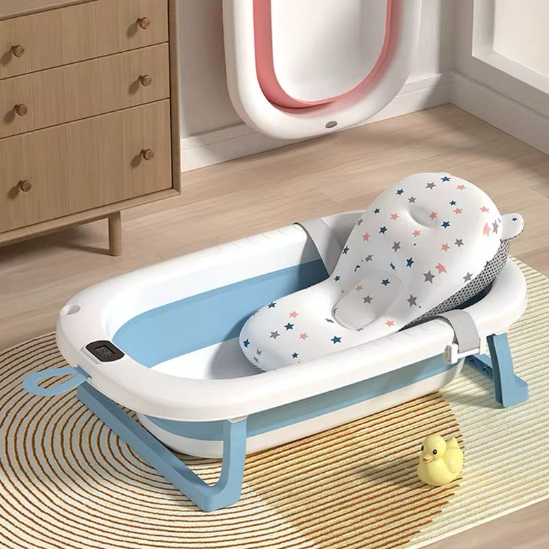 Bañera Bebe Plegable Cojin Termometro