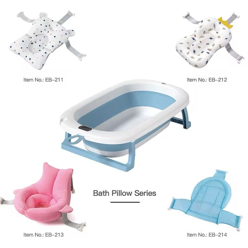 Bañera Bebe Plegable Cojin Termometro